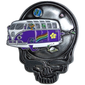 Grateful Dead - Space Your Face Bus Pin Badge ryhmässä MERCHANDISE / Merch / Pop-Rock @ Bengans Skivbutik AB (5589254)