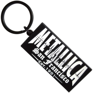 Metallica - Quake Keychain ryhmässä MERCHANDISE / Merch / Hårdrock @ Bengans Skivbutik AB (5589261)