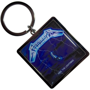 Metallica - Ride The Lightning Keychain ryhmässä MERCHANDISE / Merch / Hårdrock @ Bengans Skivbutik AB (5589263)