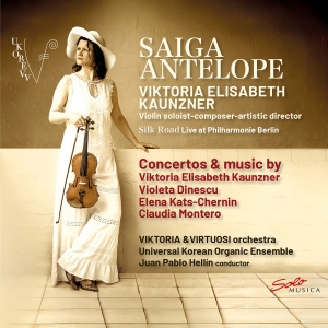 Viktoria Elisabeth Kaunzner - Saiga Antelope ryhmässä CD @ Bengans Skivbutik AB (5589323)