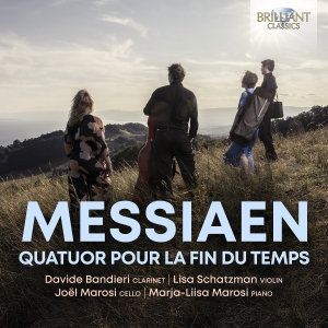 Olivier Messiaen - Quatour Pour La Fin Du Temps ryhmässä ME SUOSITTELEMME / Perjantain julkaisut / 2025-03-21 @ Bengans Skivbutik AB (5589596)