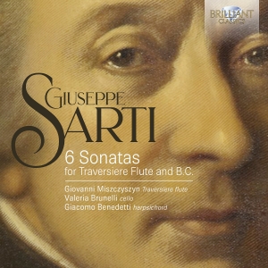 Giuseppe Sarti - 6 Sonatas For Traversiere Flute & B ryhmässä ME SUOSITTELEMME / Perjantain julkaisut / 2025-03-21 @ Bengans Skivbutik AB (5589603)
