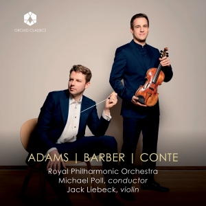 Royal Philharmonic Orchestra Jack - Adams, Barber & Conte ryhmässä CD / Kommande / Klassiskt @ Bengans Skivbutik AB (5589797)