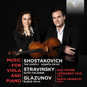 Duo Phone - Russian Music For Viola & Piano ryhmässä CD / Kommande / Klassiskt @ Bengans Skivbutik AB (5589850)