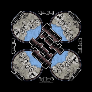 Deep Purple - In Rock Bandana ryhmässä MERCHANDISE / Merch / Hårdrock @ Bengans Skivbutik AB (5590293)