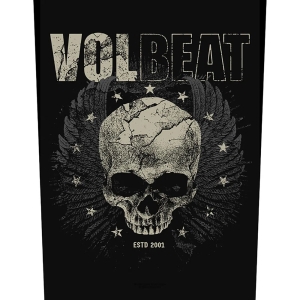 Volbeat - Est. 2001 Back Patch ryhmässä MERCHANDISE / Merch / Hårdrock @ Bengans Skivbutik AB (5590297)