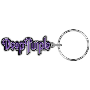 Deep Purple - Logo Keychain ryhmässä MERCHANDISE / Merch / Hårdrock @ Bengans Skivbutik AB (5590303)