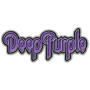 Deep Purple - Logo Pin Badge ryhmässä MERCHANDISE / Merch / Hårdrock @ Bengans Skivbutik AB (5590305)