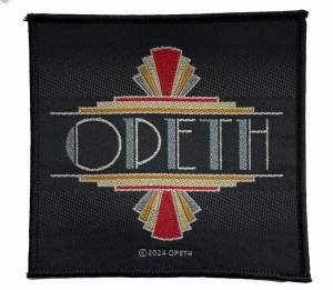 Opeth - Patch Art Deco Logo (9,6 X 10 Cm) ryhmässä MERCHANDISE / Kangasmerkki / Heavy Metal @ Bengans Skivbutik AB (5590308)