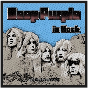 Deep Purple - In Rock Standard Patch ryhmässä MERCHANDISE / Merch / Hårdrock @ Bengans Skivbutik AB (5590311)
