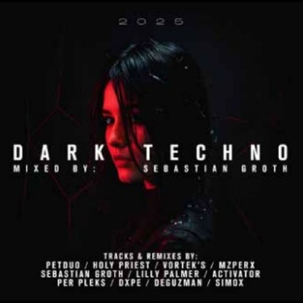 Various Artists - Dark Techno 2025 ryhmässä CD / Pop-Rock @ Bengans Skivbutik AB (5590442)