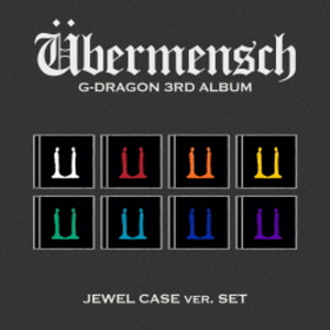 G-Dragon - Übermensch (Jewel Ver.) (Random Ver.) ryhmässä CD @ Bengans Skivbutik AB (5590938)