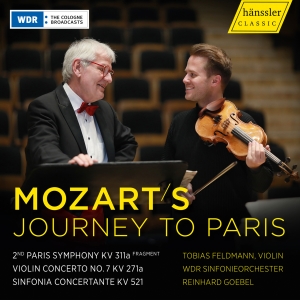 Mozart W A - Mozart's Journey To Paris ryhmässä CD / Kommande / Klassiskt @ Bengans Skivbutik AB (5591700)