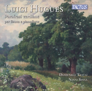 Luigi Hugues - Parafrasi Verdiane Per Flauto E Pia ryhmässä CD @ Bengans Skivbutik AB (5591843)