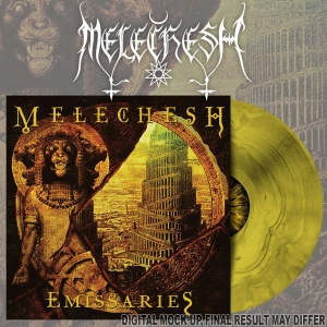 Melechesh - Emissaries (Yellow/Black Galaxy Vin ryhmässä VINYYLI / Hårdrock @ Bengans Skivbutik AB (5592012)