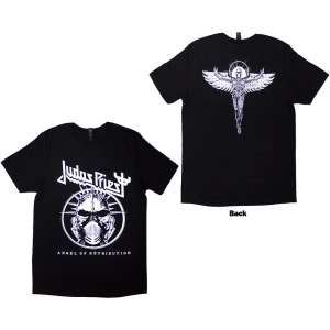 Judas Priest - Angel Of Retribution Headshot Uni Bl T-Shirt ryhmässä MERCHANDISE / T-paita / Hårdrock,Pop-Rock @ Bengans Skivbutik AB (5592327r)