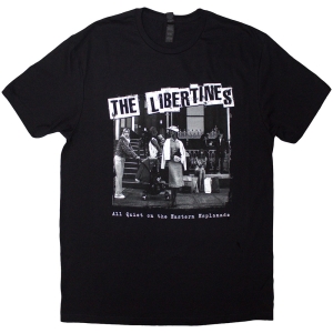 The Libertines - Aqotee Album B&W Uni Bl T-Shirt ryhmässä MERCHANDISE / T-paita / Pop-Rock @ Bengans Skivbutik AB (5592330r)
