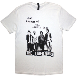 The Libertines - What Became Of The Likely Lads Uni Wht T-Shirt ryhmässä MERCHANDISE / T-paita / Pop-Rock @ Bengans Skivbutik AB (5592331r)