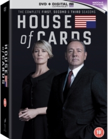 Movie - House Of Cards: The Complete First, Second & Third Seasons ryhmässä Elokuva / Elokuva DVD @ Bengans Skivbutik AB (5592565)