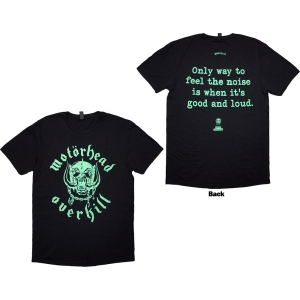 Motorhead - Overkill Lyric Uni Bl T-Shirt ryhmässä MERCHANDISE / T-paita / Hårdrock @ Bengans Skivbutik AB (5593188r)