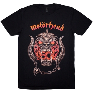 Motorhead - 50 Years Warpig Red Gradient Uni Bl T-Shirt ryhmässä MERCHANDISE / T-paita / Hårdrock @ Bengans Skivbutik AB (5593184r)