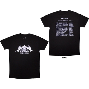 Radiohead - Radiohead Bearhead Crest Uni Bl T-Shirt ryhmässä Övrigt /  @ Bengans Skivbutik AB (5593198r)