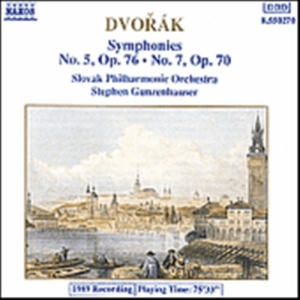 Dvorak Antonin - Symphonies 5 & 7 ryhmässä CD @ Bengans Skivbutik AB (5593558)