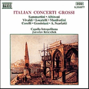 Various - Italian Concerti Grossi ryhmässä CD / Klassiskt @ Bengans Skivbutik AB (5593570)