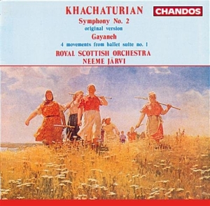 Khachaturian - Symphony No. 2 ryhmässä CD / Klassiskt @ Bengans Skivbutik AB (5593595)