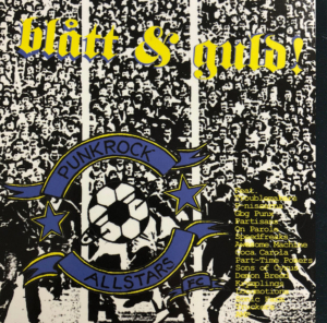 Punkrock Allstars FC - Blått & Guld (CD Single) ryhmässä CD @ Bengans Skivbutik AB (5594014)