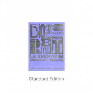 Le Sserafim - Japan - Different (Standard Edition) + Ws ryhmässä Minishops / K-Pop Minishops / LE SSERAFIM @ Bengans Skivbutik AB (5594035)
