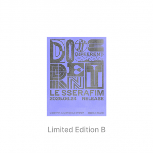Le Sserafim - Japan - Different (Limited Edition B) + Ws ryhmässä Minishops / K-Pop Minishops / LE SSERAFIM @ Bengans Skivbutik AB (5594037)