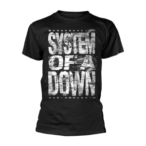 System Of A Down - T/S Distressed Logo (L) ryhmässä MERCHANDISE / T-paita / Heavy Metal @ Bengans Skivbutik AB (5594121)