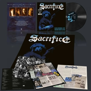 Sacrifice - Soldiers Of Misfortune (Black Vinyl ryhmässä VINYYLI @ Bengans Skivbutik AB (5594265)
