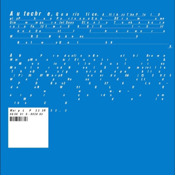 Autechre - Quaristice ryhmässä VINYYLI / Myydyimmät @ Bengans Skivbutik AB (5594281)