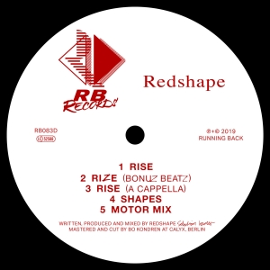 Redshape - Rise ryhmässä VINYYLI / Elektroniskt @ Bengans Skivbutik AB (5594537)