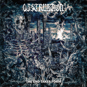Obstruktion - The End Takes Form (Black/White Swirl Vinyl LP) ryhmässä ME SUOSITTELEMME / Perjantain julkaisut / 2025-05-30 @ Bengans Skivbutik AB (5594541)