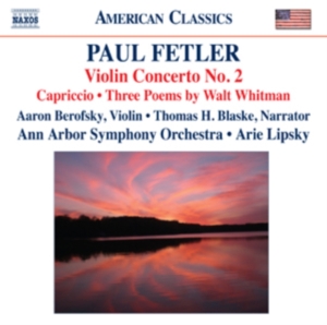 Fetler - Violin Concerto No 2 ryhmässä CD @ Bengans Skivbutik AB (559735)