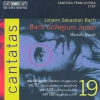 Bach Johann Sebastian - Cantatas Vol 19 ryhmässä CD @ Bengans Skivbutik AB (560018)
