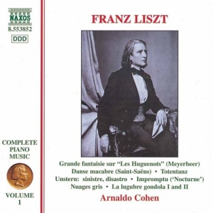 Liszt Franz - Complete Piano Music Vol 1 ryhmässä CD @ Bengans Skivbutik AB (560132)
