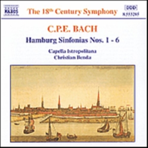 Bach Carl Philipp Emanuel - Hamburg Sinfonies 1-6 ryhmässä CD @ Bengans Skivbutik AB (560382)