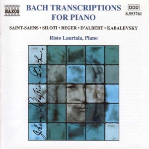 Bach Johann Sebastian - Transcriptions For Piano ryhmässä CD @ Bengans Skivbutik AB (560387)
