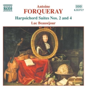 Forqueray Antoine - Harpsichord Suites 2 & 4 ryhmässä Externt_Lager / Naxoslager @ Bengans Skivbutik AB (560644)