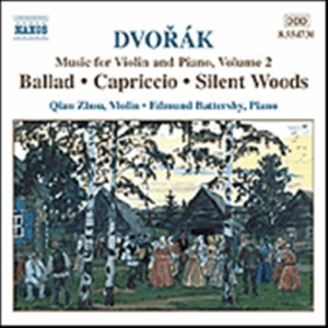 Dvorak Antonin - Music For Violin & Piano Vol 2 ryhmässä Externt_Lager / Naxoslager @ Bengans Skivbutik AB (562150)