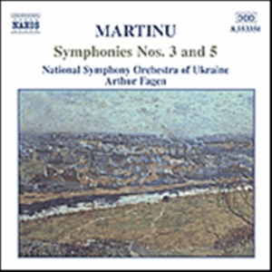 Martinu Bohuslav - Symphonies 3 & 5 ryhmässä Externt_Lager / Naxoslager @ Bengans Skivbutik AB (562152)