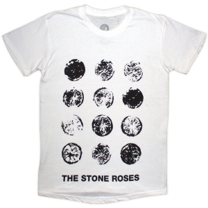 Stone Roses - Lemons Grid Uni Wht T-Shirt ryhmässä MERCHANDISE / T-paita / Kommande / Pop-Rock @ Bengans Skivbutik AB (5626791r)