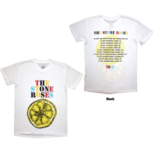 Stone Roses - Tour 2013 Uni Wht T-Shirt ryhmässä MERCHANDISE / T-paita / Pop-Rock @ Bengans Skivbutik AB (5626792r)