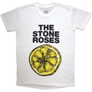Stone Roses - Lemon 1989 Tour Uni Wht T-Shirt ryhmässä MERCHANDISE / T-paita / Kommande / Pop-Rock @ Bengans Skivbutik AB (5626794r)