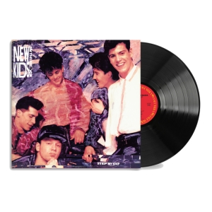 New Kids On The Block - Step By Step (35th Anniversary Black Vinyl) ryhmässä VINYYLI / Kommande / Pop-Rock @ Bengans Skivbutik AB (5626904)