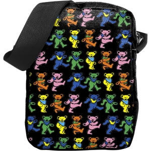 Grateful Dead  - Dancing Bears Crossbody Bag ryhmässä MERCHANDISE / Merch / Nyheter / Pop-Rock @ Bengans Skivbutik AB (5626945)